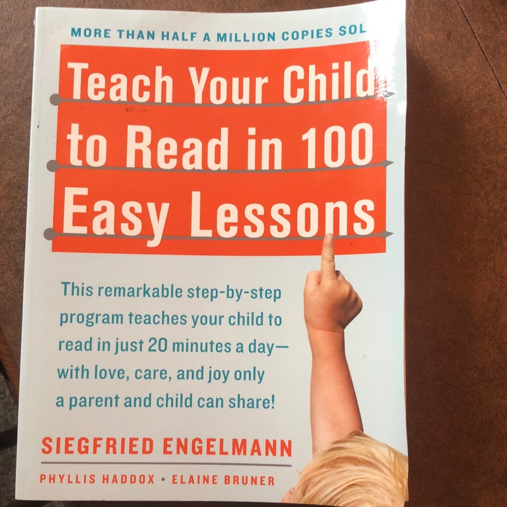 Teach Your Child to Read in 100 Easy Lessons - Orange/White